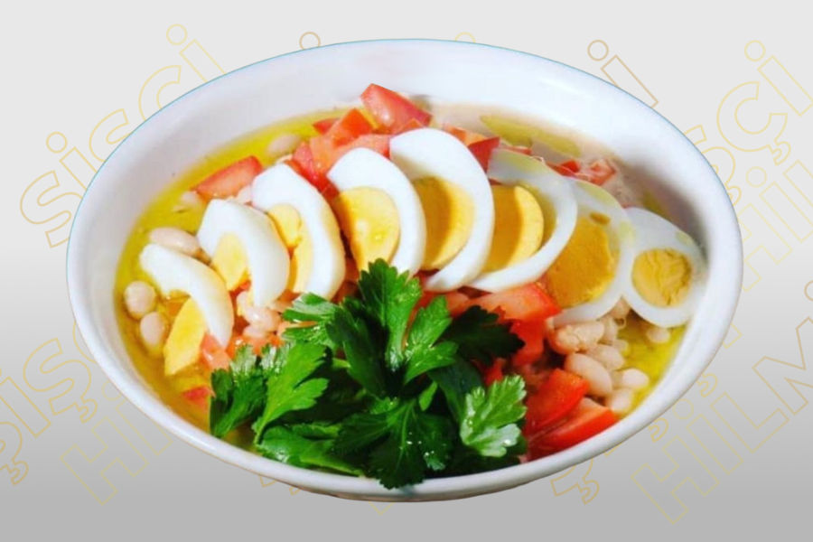 Geleneksel Tarator Soslu Şişçi Hilmi Antalya Piyazı